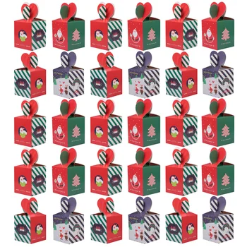 

30PCS Christmas Adorable Lovely Storage Container Box Holder for Apple