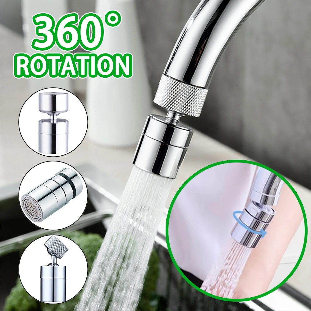 

Kitchen Faucet Aerator Nozzle Faucet Adapter Can Adjusting 360 Rotate Water Saving Movable Tap Head Kichen Faucet Bathroom Acces