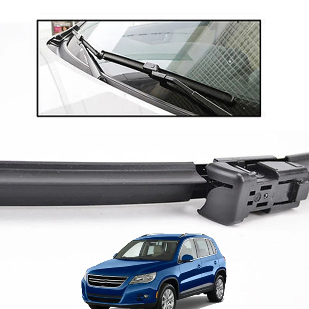 Xukey 2" 21" 1" стеклоочистителей для VW Tiguan 2007 2008 2009 2010 2011 2012 2013 лобовое стекло спереди и сзади комплект