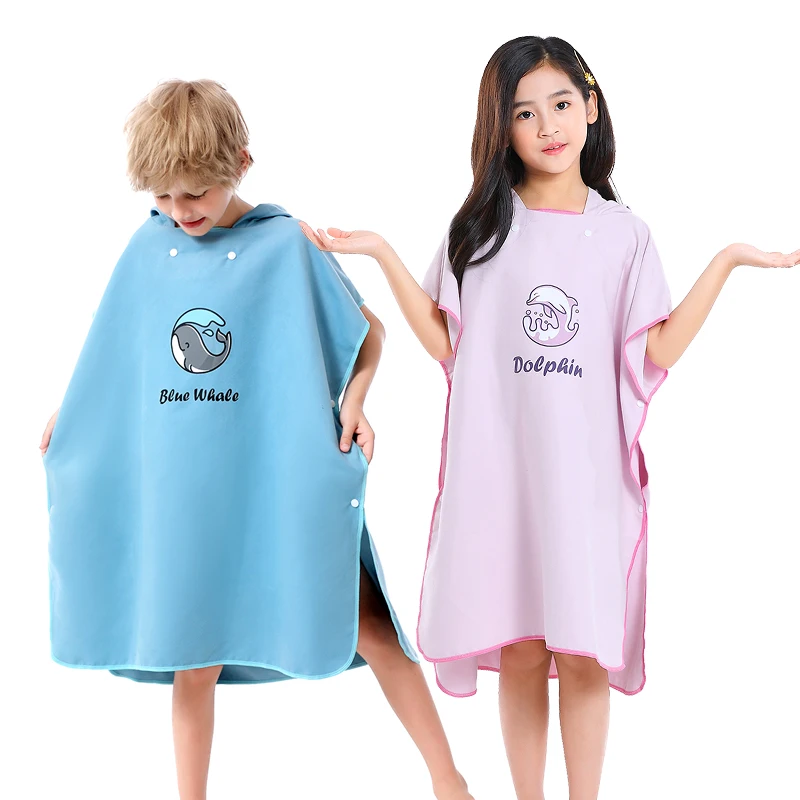 Hot mango Mikro faser Poncho Handtuch Surf Strand Neopren anzug wechselnden Bademantel mit Kapuze, Wassersport aktivitäten, Erwachsene Männer Frauen Kinder