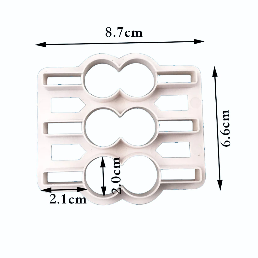 Cartoon Bag Cookie Cutting Mold Kitchen Baking Utensils Cake Decoration Tools Fondant Biscuits Cutter Mold Baking Cupcake Mould4
