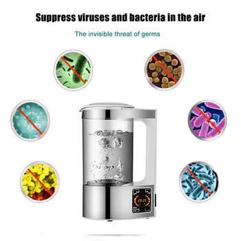 

2000ml Physiological Saline Self-Made Machine Homemade Cleaner Equipment Electrolytic Salt Water Maker Disinfection Air Sprayer