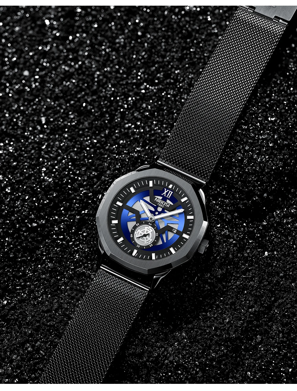 Stainless & Quartz Watch 2518 Nibosi