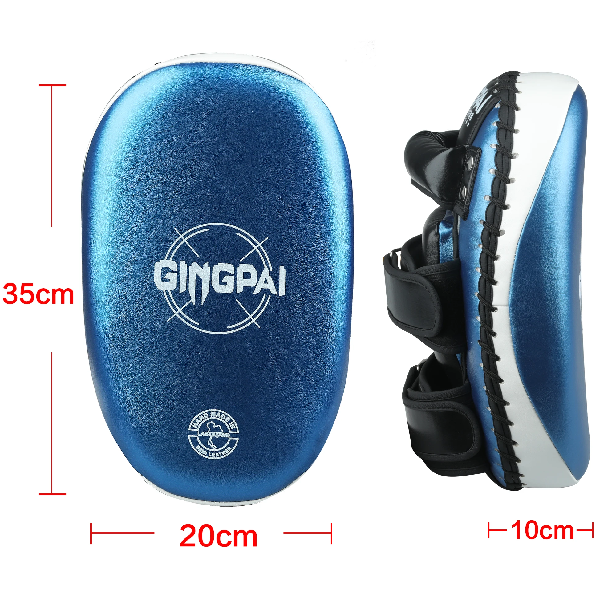 Taekwondo Kick Pad PU Muay Thai Pads MMA Karate Kick Pads Kickboxing Training Martial Arts Punching Leather Strik 1Pcs boxing training pad