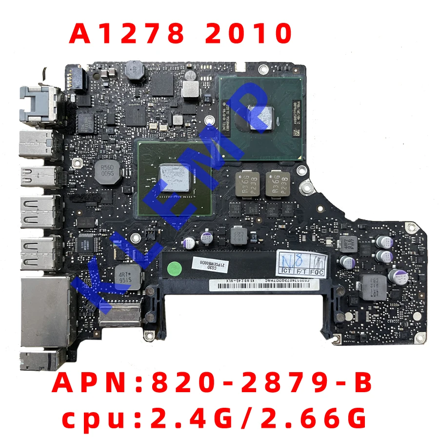 Материнская плата A1278 для MacBook Pro 13 &quot материнская с 820-2530-A 820-2879-B 2009 2010 MC374 MD990 |