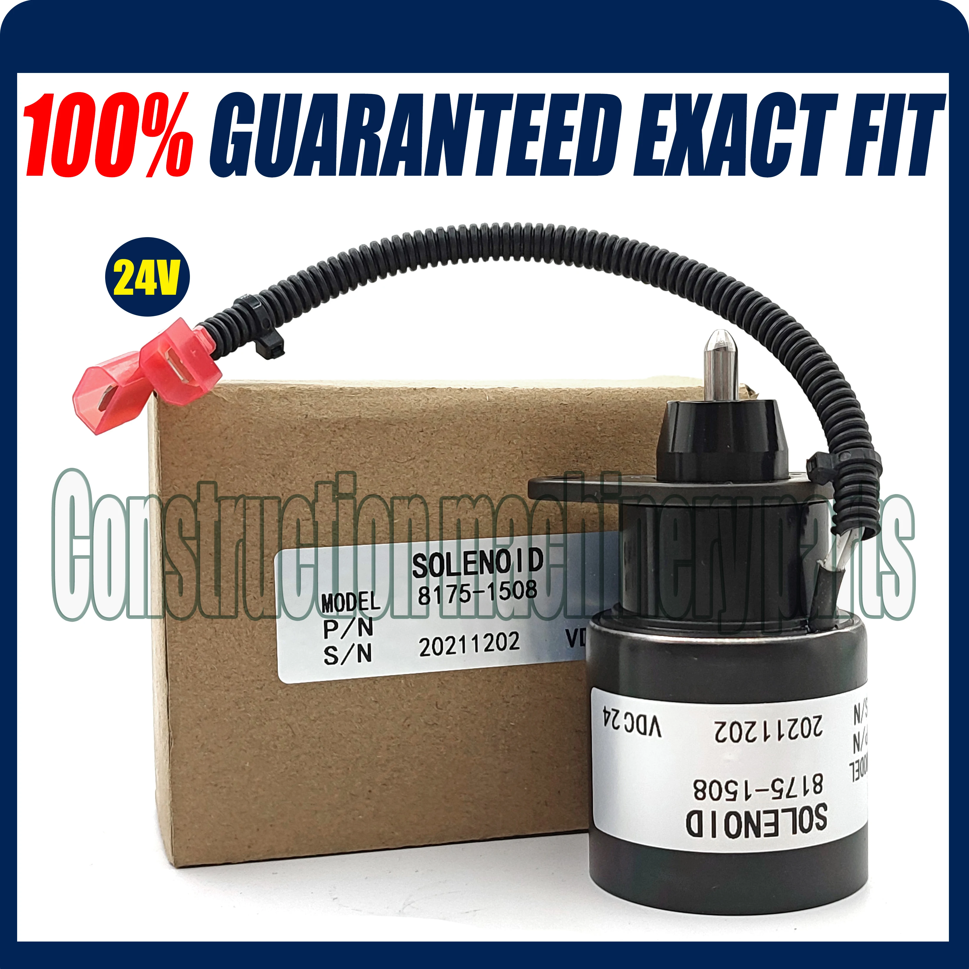 

81751508 For Yanmar Woodward APECS 24V Diesel Engine Solenoid Actuator