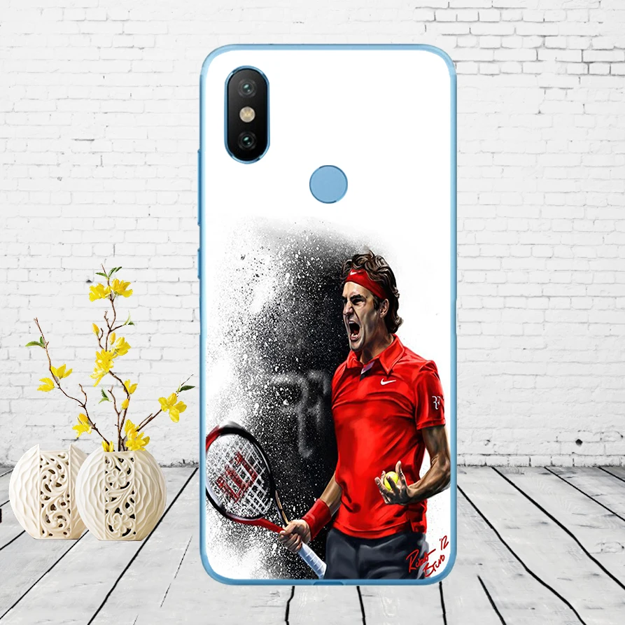 8 Мягкий силиконовый чехол 85DD Tennis star roger federer для Xiao mi Red mi 6 6a mi 8 a2 lite note 5 6 pro 7 Case - Цвет: 8