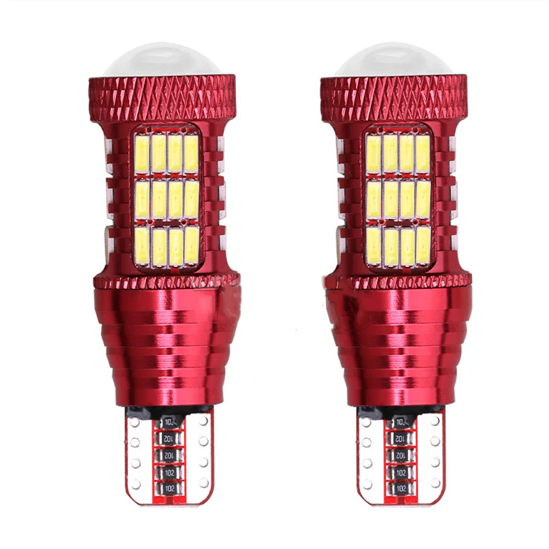 

2X T15 Car LED T15 921 912 W16W 58 Led 4014 SMD 4.44W 12V Auto Backup Reverse Car LED Light Lamp White 7000K