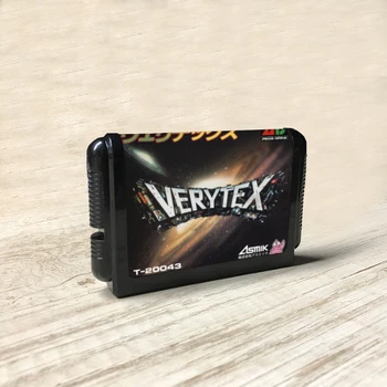 

Verytex - Japan Label Flashkit MD Electroless Gold PCB Card for Sega Genesis Megadrive Video Game Console