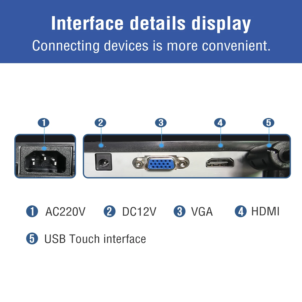 Anmite 22 TFT Lcd ġ  PC ɼ, ׼/  ġ ÷