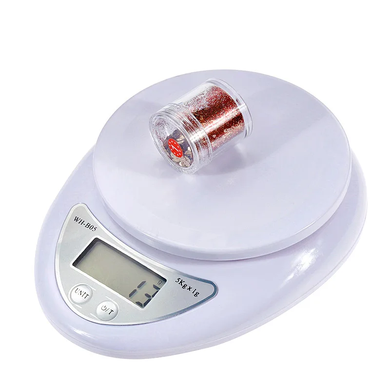 

5kg/1g 3kg/0.1g Kitchen Scale Electronic Digital Scale Portable Food Measuring Weight Kitchen Gadgets LED Kitchen Food Scales