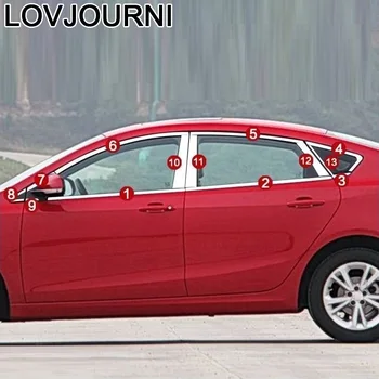 

Car Window Exterior Chromium Auto Decorative Parts Sticker Strip Protecter Covers Bright Sequins 18 19 FOR Morris Garages MG GT