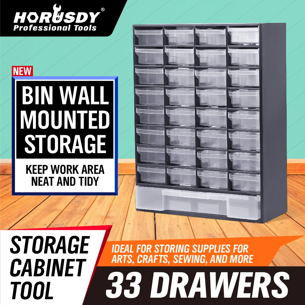 

New 41 Drawers Storage Cabinet Tool Box Chest Case Plastic Organizer Toolbox Bin 40-0