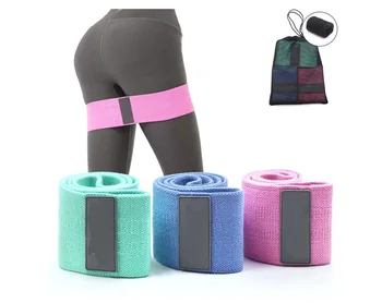 

New Yoga Hip Resistance Band Yoga Rally Beautiful Hip Cuffs Hip Elastic Bands Sports and Fitness Hip Rally