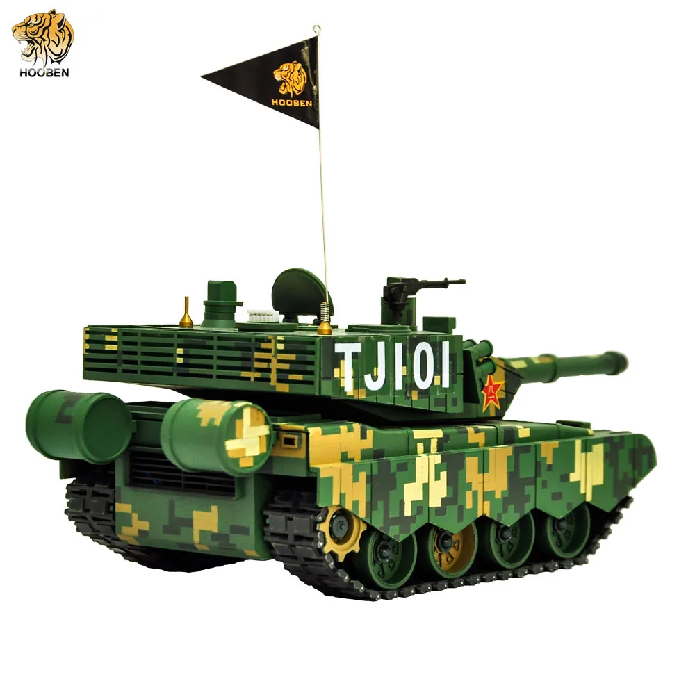 HOOBEN China 1/35 Q Type ZTZ-99A A2 MBT Main Battle Military Battle Tank RTR Finished And Painted Ready To Run D3501F