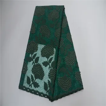 

African Net Lace Fabric High Quality French Mesh Tulle Lace Fabric 2019 Latest African Swiss Voile Lace for Wedding Party Dress