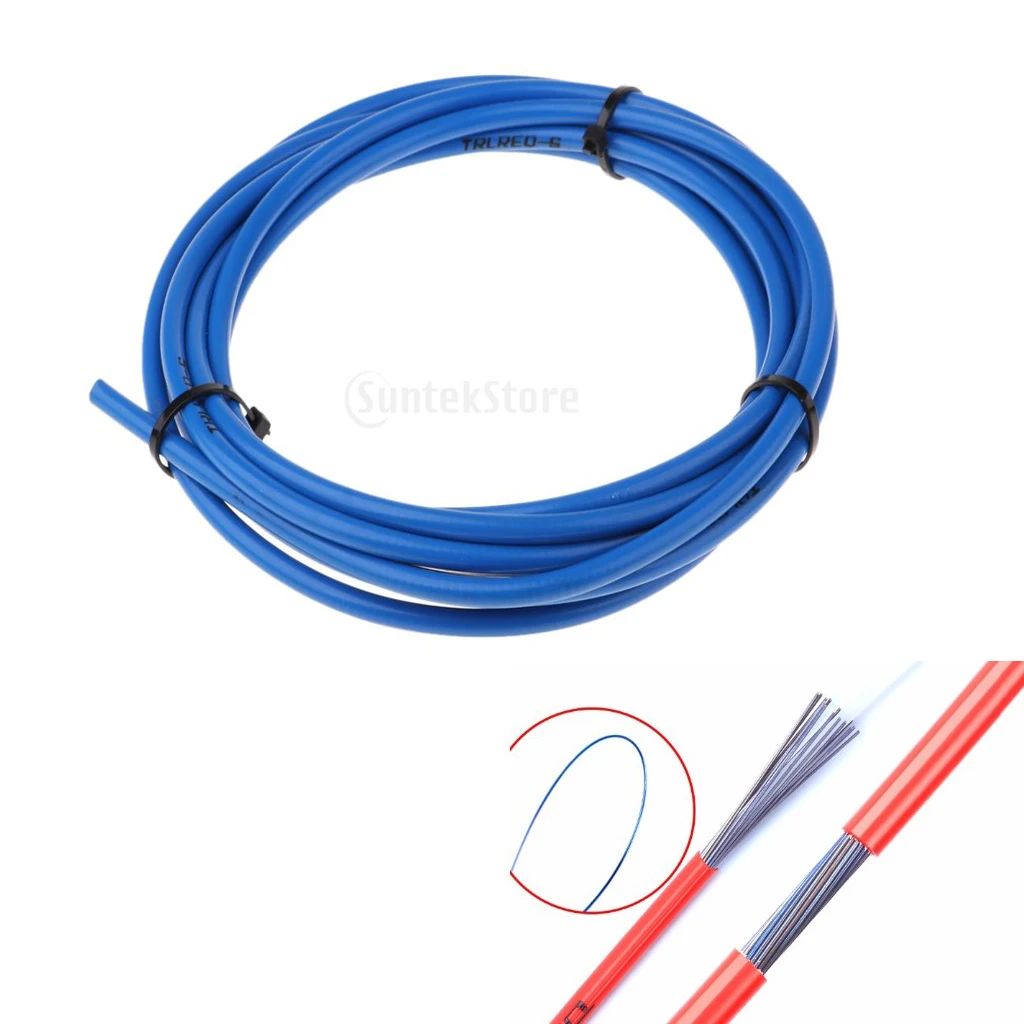 4mm Professional Bike Shift Shifter Cables Housing Road  Bicycle Cables Tube Protector Covers for 1.2mm Inner Shift Cable