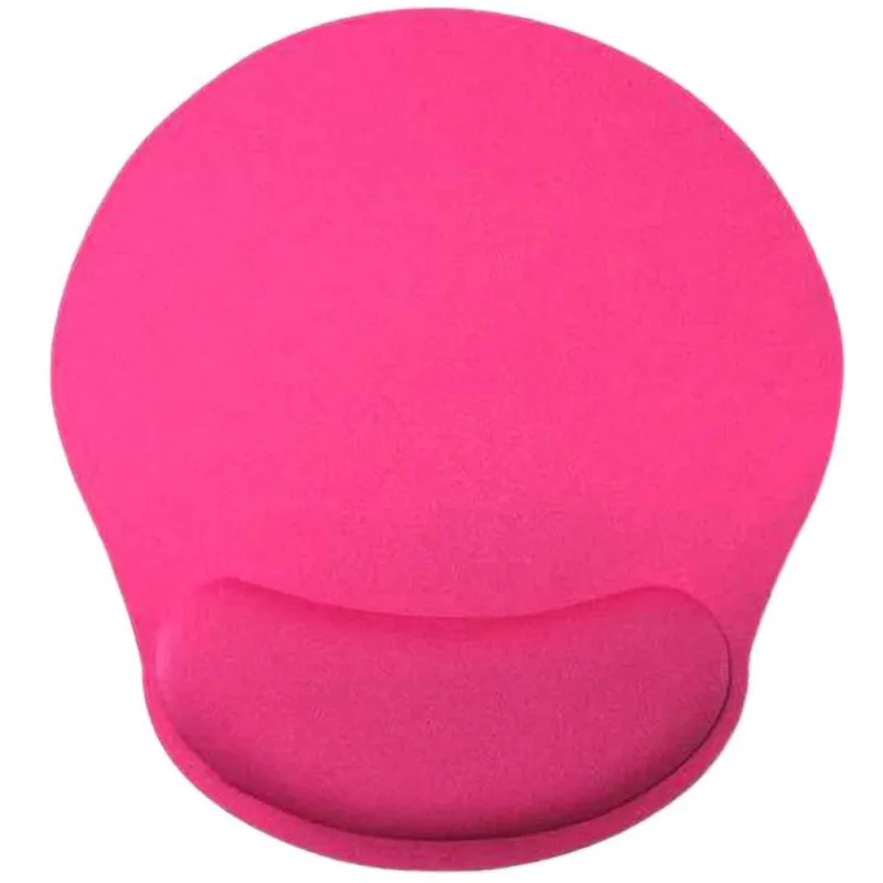 

Fashion Beautiful Soild Color Mouse Pad Non-slip Mouse Pad Practical With Wrist Rest Mouse Pad