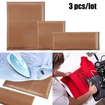 

yazi Heat Press Pillow Teflon Pressing Transfer Pillows Cushion Set Iron Pillow Flat Iron Mat Pad for Heat Transfer Clothes