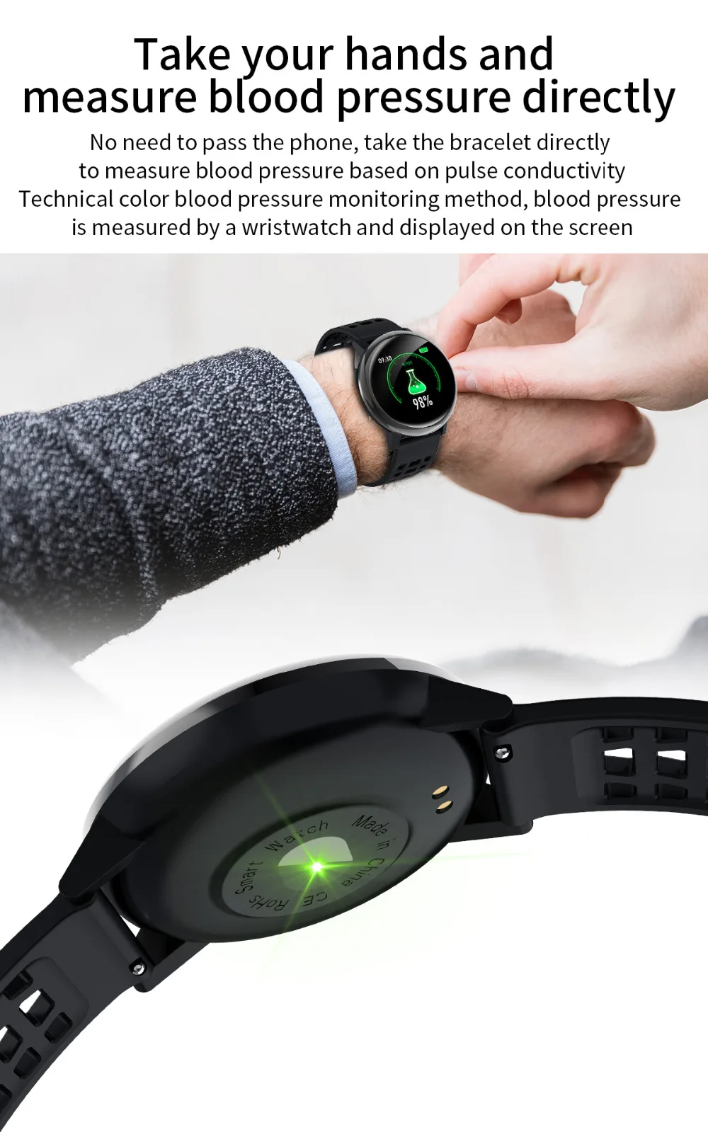 G30 Смарт-часы Bluetooth gps телефон смарт-часы водонепроницаемые Android 5,1 спортивные Смарт-часы для здоровья для мужчин и женщин фитнес-трекер