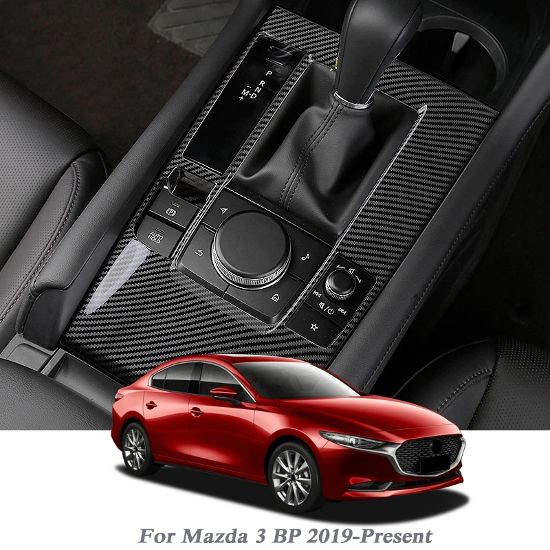 Для Mazda 3 BP 2019 Н. В. Автомобильный Стайлинг коробка передач декоративные рамки с