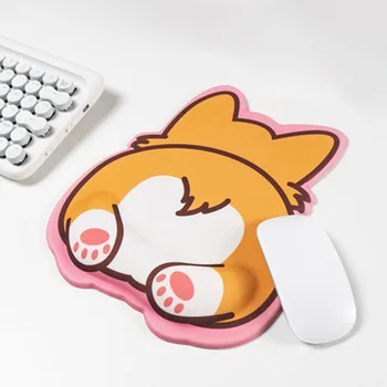 

New Lovely Wrist Pad Office Animation Adorable Home Mouse Pad For PC Laptop