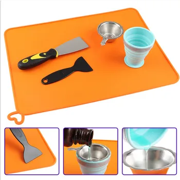 

3D Printer DLP SLA Light Curing 2 inch Shovel Blade Funnel Silicone Pad Accessories Filter Cleaning Kit
