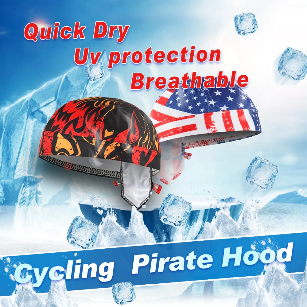 

ARSUEXO Quick Dry Cycling Cap Quick Dry Clean Shawl Headband Bandana Ciclismo Bike Cap Cycling Hat Bandana Men Head Scarf