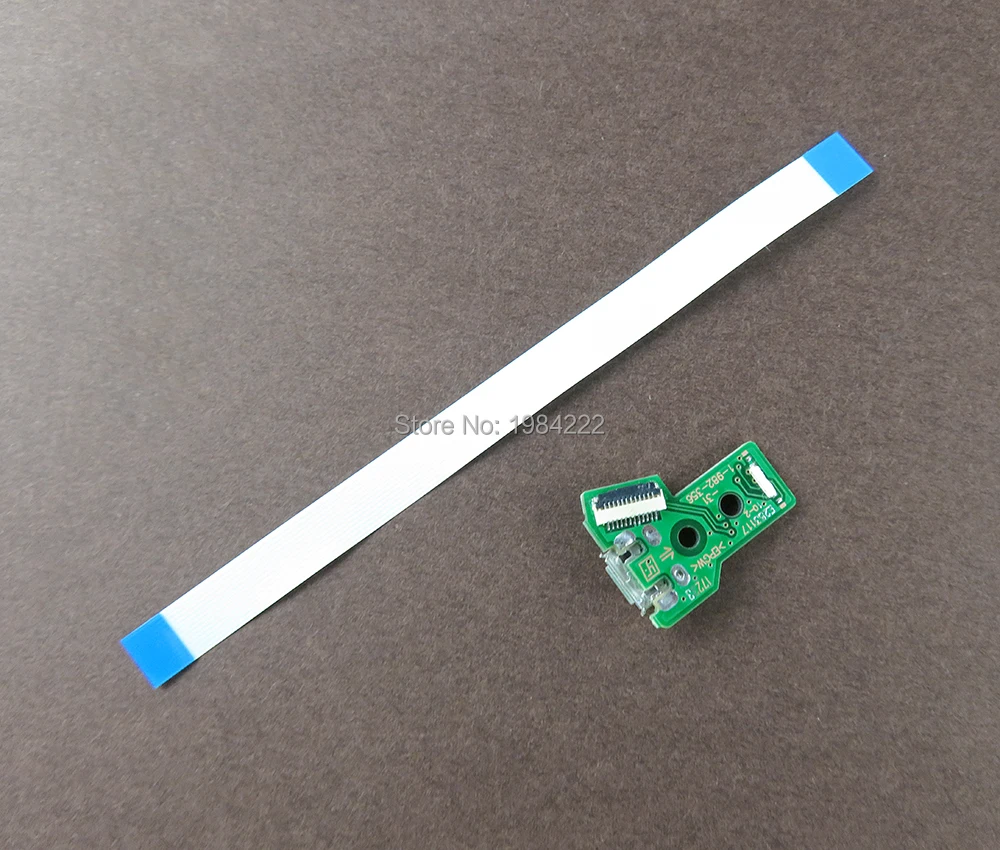 200 компл./лот зарядка через usb Порты и разъёмы розетка Зарядное устройство доска с PCB + кабель 12/14pin для PS4 контроллер JDS-040 JDS-030 JDS-011 001 050