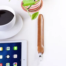 Ультратонкая Обложка из искусственной кожи чехол Винтажный чехол держатель для Apple Pencil