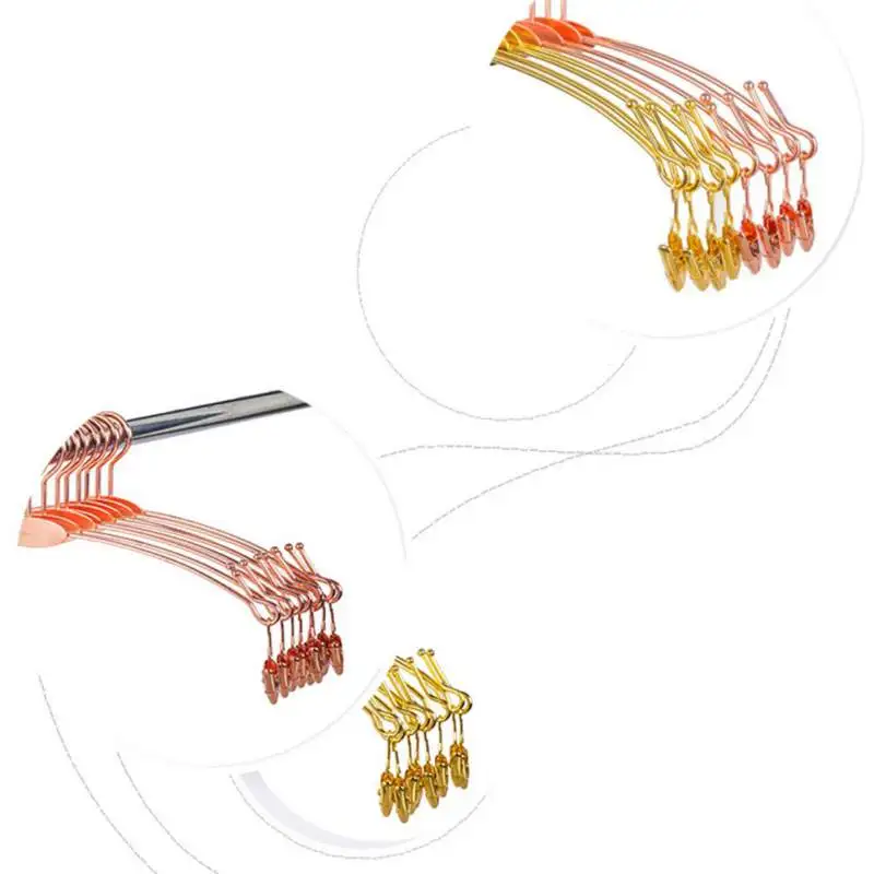Металлическое нижнее белье трусики вешалки для носков домашние сушилки вешалки с зажимами двойной цвет на выбор