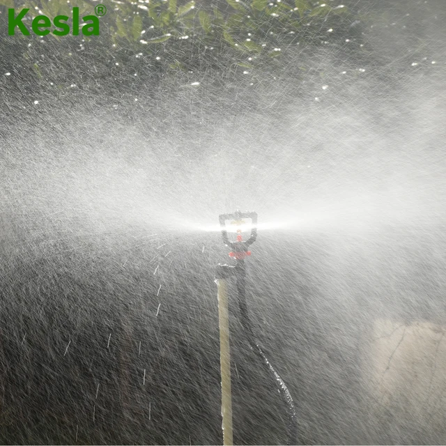 Kesla 20/50/100 db Kerti Öntözési Mikro Sprinklerek 20 Cm -Es Tét Támogatás 360 Fokos Refrakció Utáni Permetezés Üvegházhatású Szerszám - Image 6