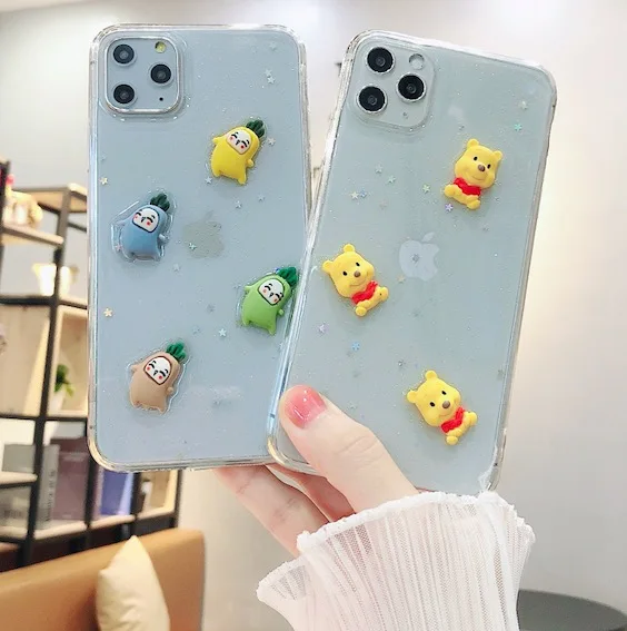 Чехол для телефона задняя крышка iPhone 11 Pro Max X XS XR SE 2020 роскошный полупрозрачный
