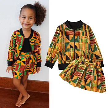 Ossei African Coat and  Skirt