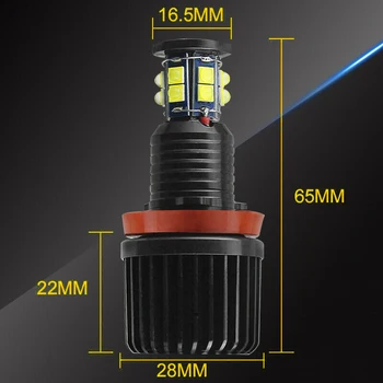 

Driving Car LED Lights 2pcs Bulb Accessories For BMW E92 E93 E63 E70 X5 X6