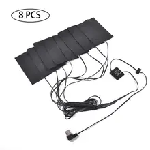 AUGKUN 8 в 1 взаимный обмен данными между компьютером и периферийными устройствами электрическая сушилка для белья грелку углеродного волокна для белья с подогревом для подушки с регулируемым третьей Шестерни коврик лист нагреватель