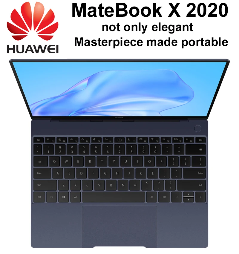 Изысканный высококлассный ноутбук HUAWEI MateBook X 2020 i7-10510U 4 9 ГГц 13 дюймов сенсорный