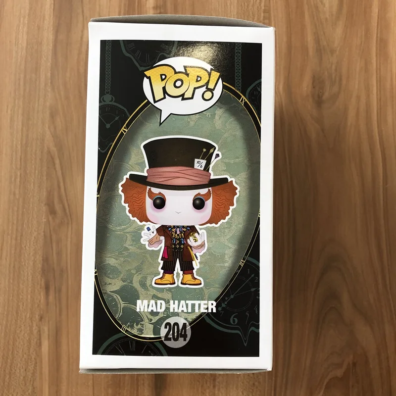 Эксклюзивная Funko pop официальная Алиса: в Зазеркалье Безумный Шляпник с яйцом