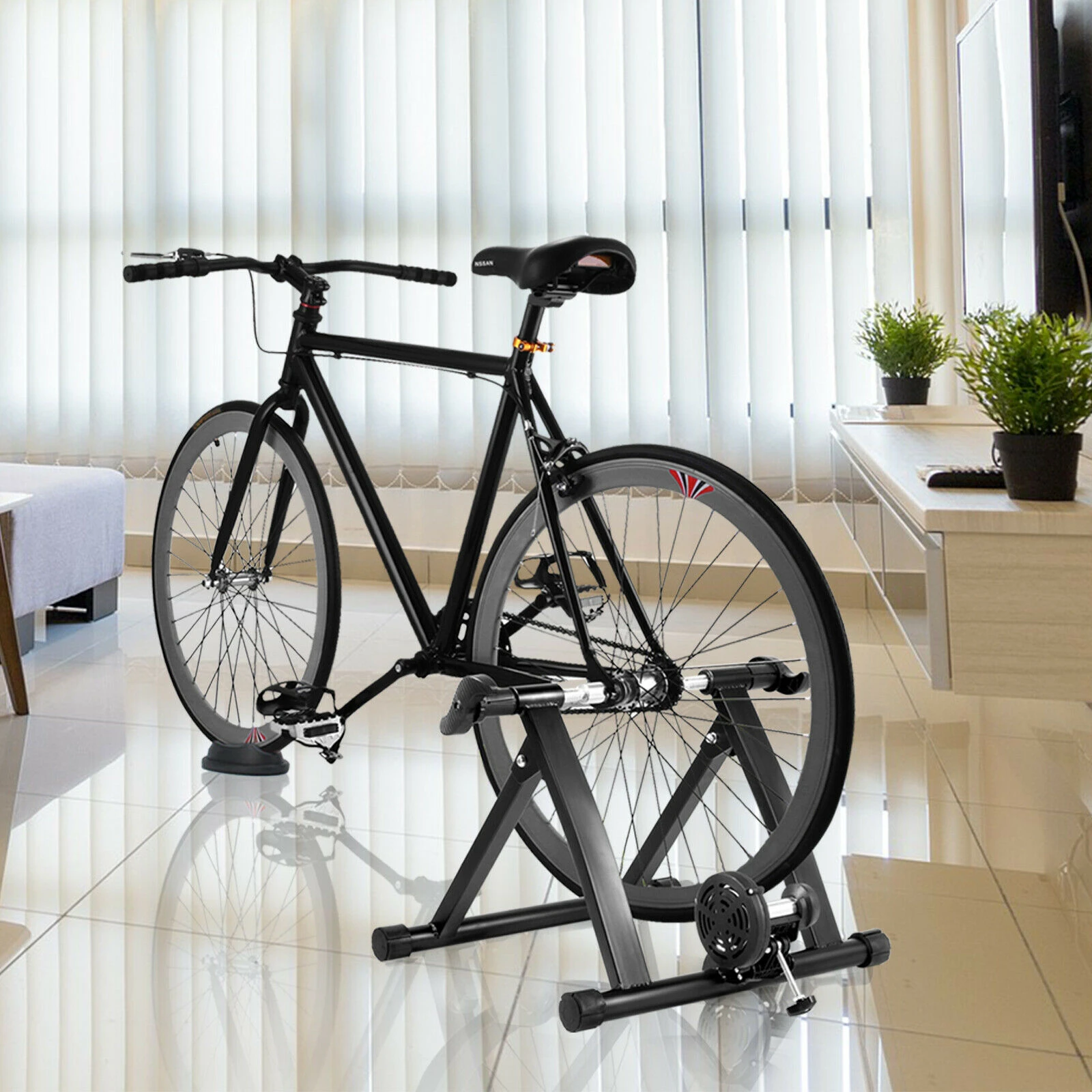 Buy Fluid Bike Trainer Stand, HEALTH LINE PRODUCT Indoor Fluid Bicycle