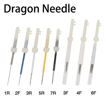 

50pcs Giant Sun 1R Needles Permanent Makeup Microblading Needle for Dragon Permanent Makeup Machine Eyebrow Tattoo Accesories