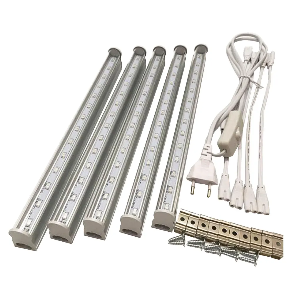 LED Grow Light 6W 300LM Bloom Flower Garden Indoor Plant Grow Lamp Plant Grow Light T5 Vegetable Growth Greenhouse Professional