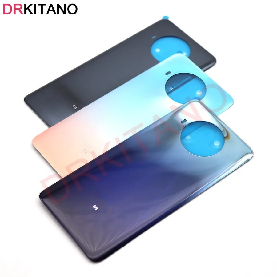 Оригинальная новая Задняя стеклянная крышка для Xiaomi Mi 10T Lite аккумулятора панель