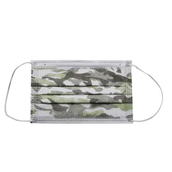 

10/20/30pcs Children's Mask Camouflage Print Disposable Face Mask 3ply Ear Loop Face Cover Face Shield Masque Maseczki Ochronne