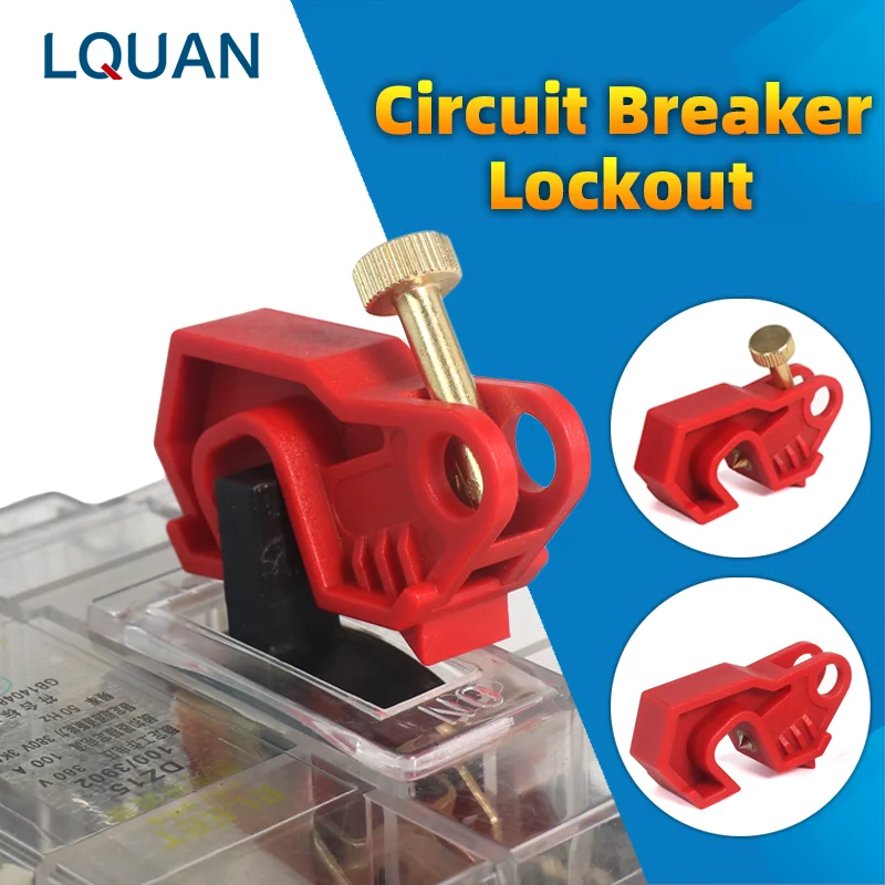 

New Product Small Circuit Breaker Safety Lockouts Breaker Switch Lockout Buckles