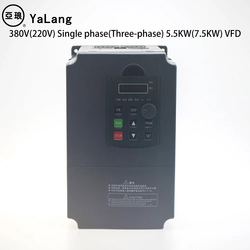 

AC 220V 380V Spindle motor VFD 11KW Single phase/Three-phase inverter Frequency Converter Variable Frequency Drive