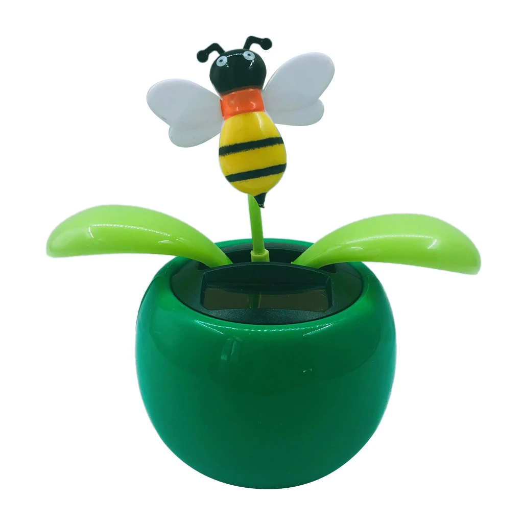Solar Dancing Flower Toy Funny Bobble Head Toys Kids Educational and
