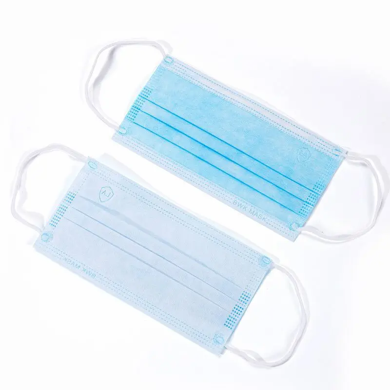 Купить Одноразовая маска дышащая гладкая Удобная Нетканая Пылезащитная ...