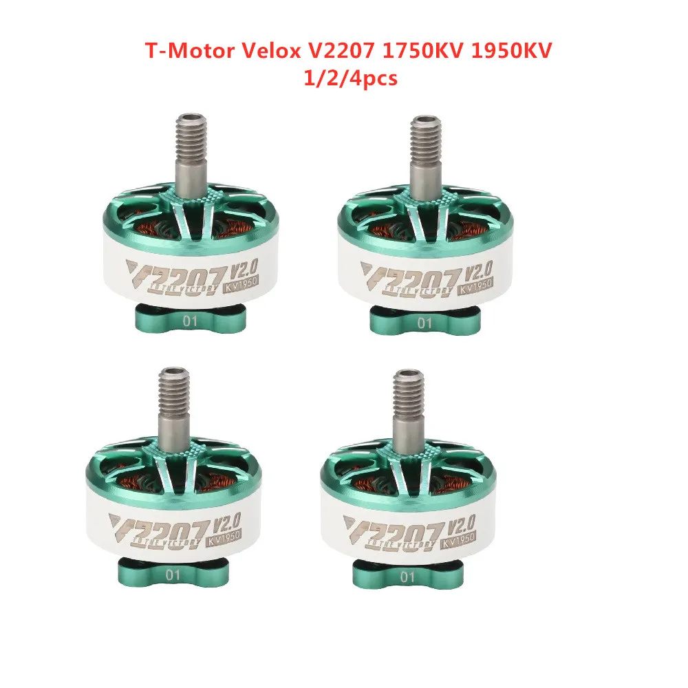 T-двигатель Velox V2207 V2 2207 1750KV 1950KV 5-6S / 2550KV 4S бесщеточный мотор для небольшой гоночный