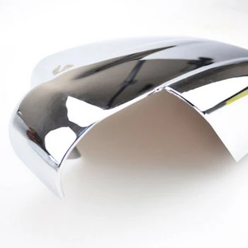 

For Jeep Patriot Liberty 07on Mirror Cover Chrome Trim 1Pair Universal