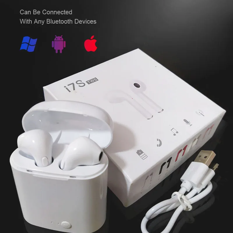 i7s Tws headphones Wireless Bluetooth 4.2 Earphone Mini Earbuds With Mic Charging Box Sport Headset For Smart Phone earphones i7s Tws headphones Wireless Bluetooth 4.2 Earphone Mini Earbuds With Mic Charging Box Sport Headset For Smart Phone earphones